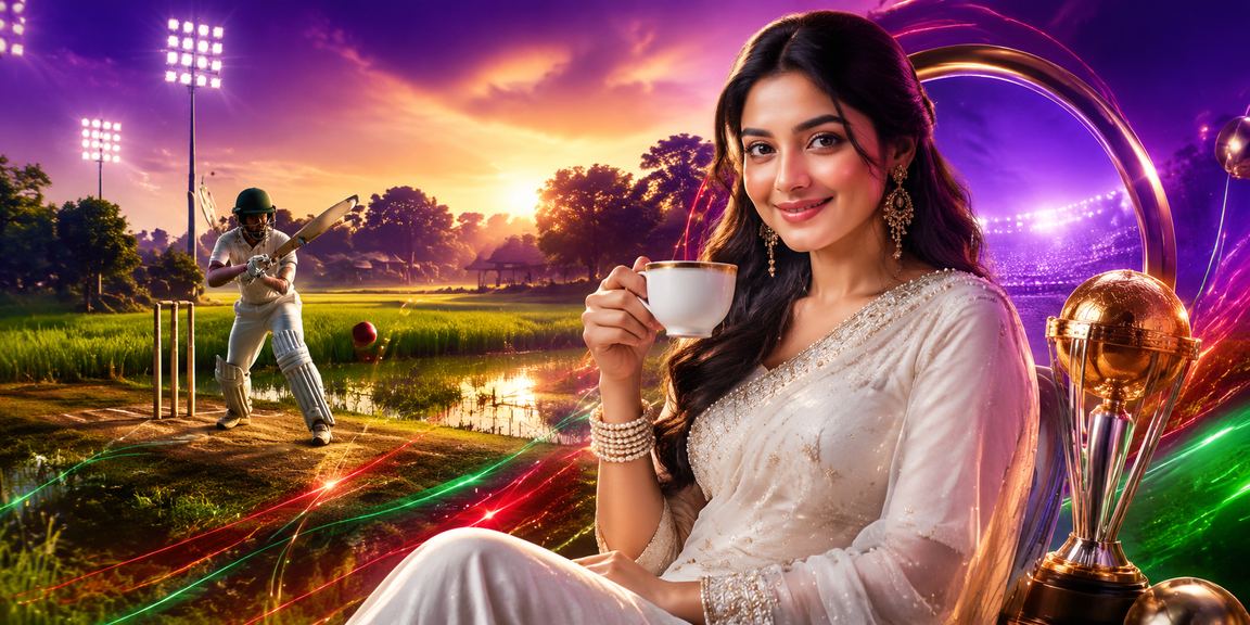 বগুড়ায় লাল-সবুজ পরিবেশে মোবাইলে বেটিং অ্যাপ ব্যবহার করছেন একজন ক্রিকেটপ্রেমী