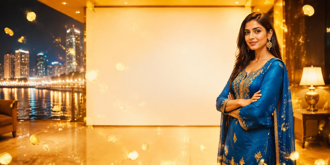 ঢাকায় সালোয়ার কামিজ পরা একজন নারী মোবাইলে ডিপোজিট প্রক্রিয়া যাচাই করছেন
